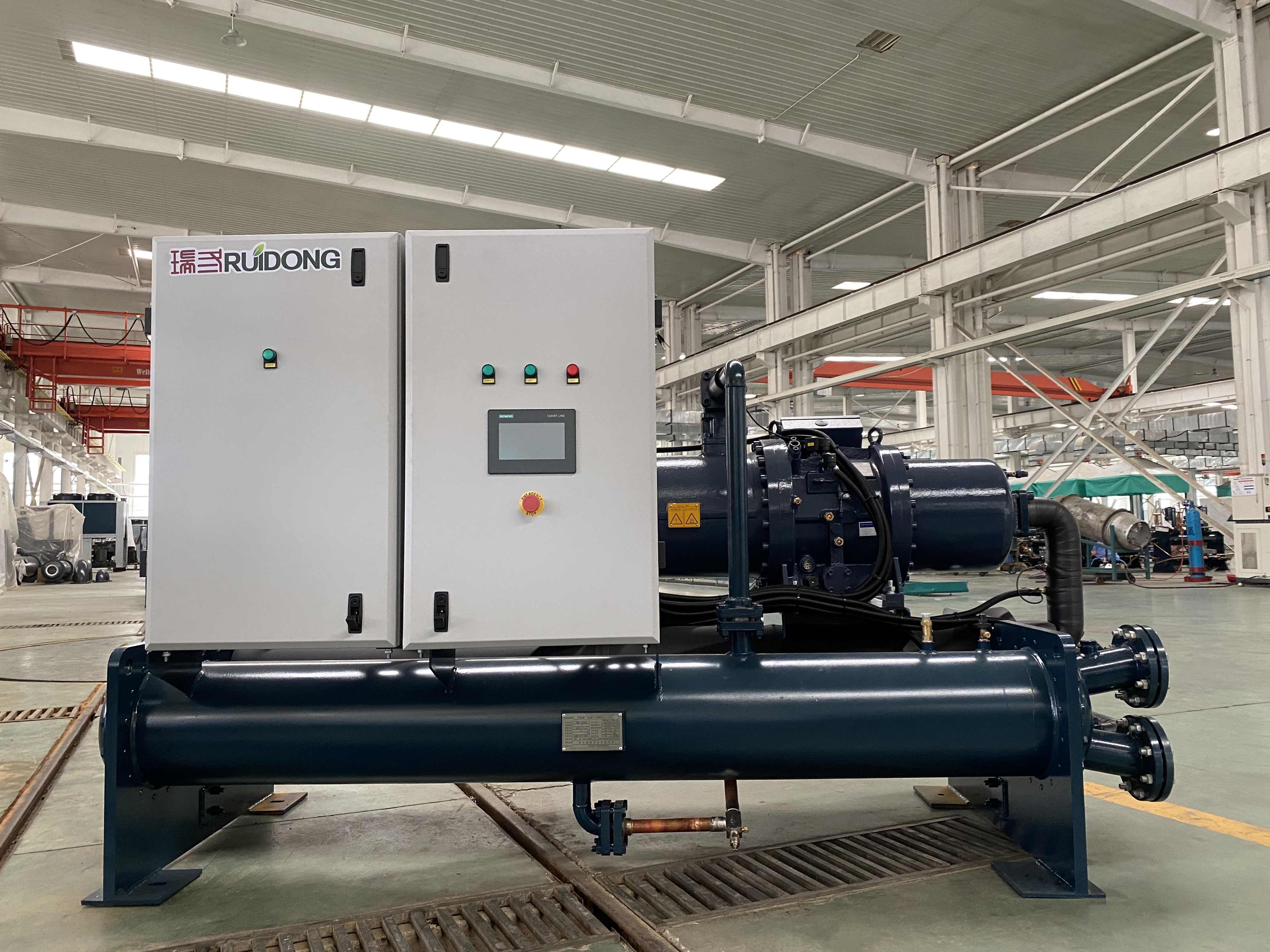 单压缩机工业水冷螺杆冷水机200kw-1500kw