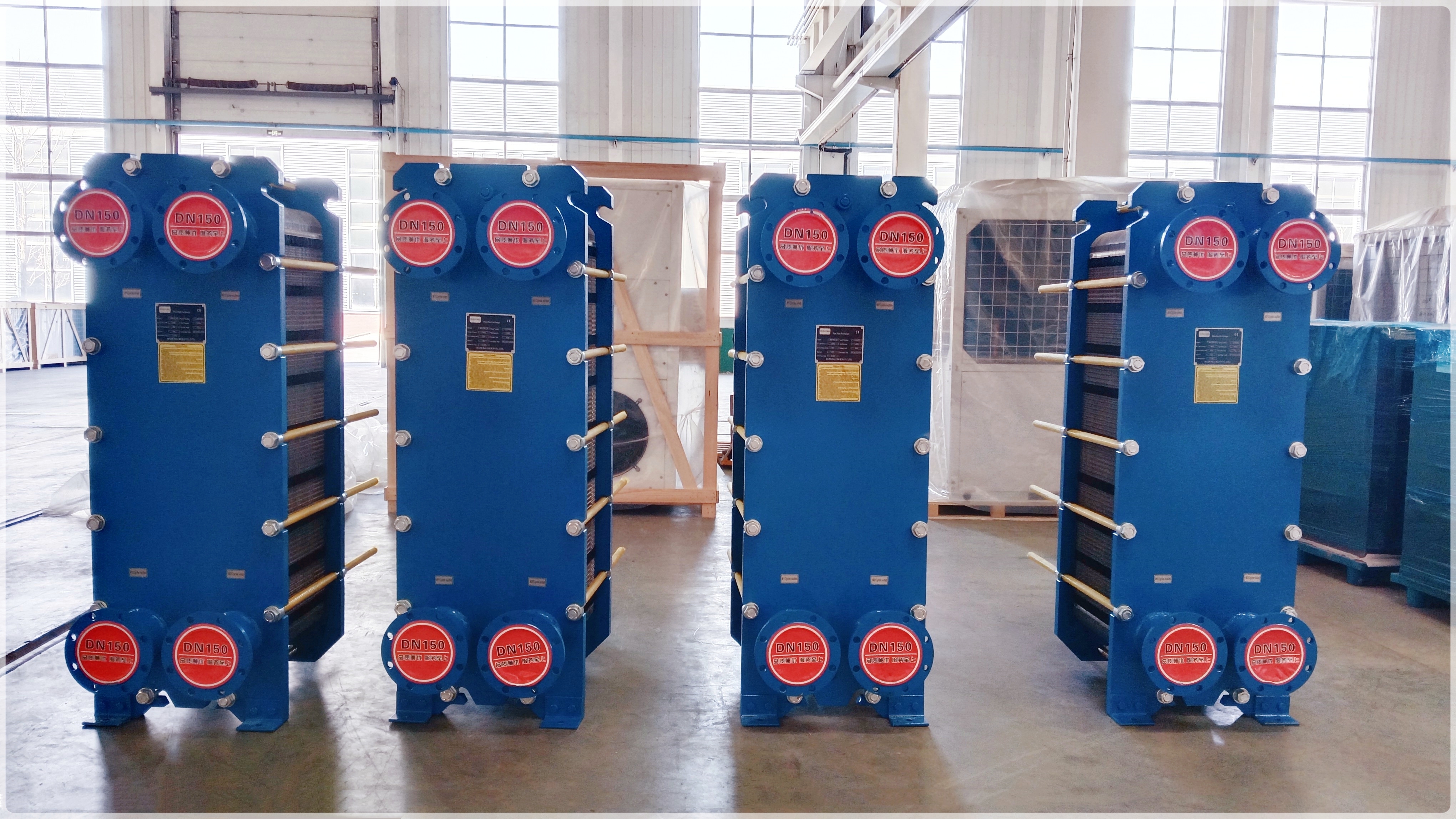 图4-板热交换器